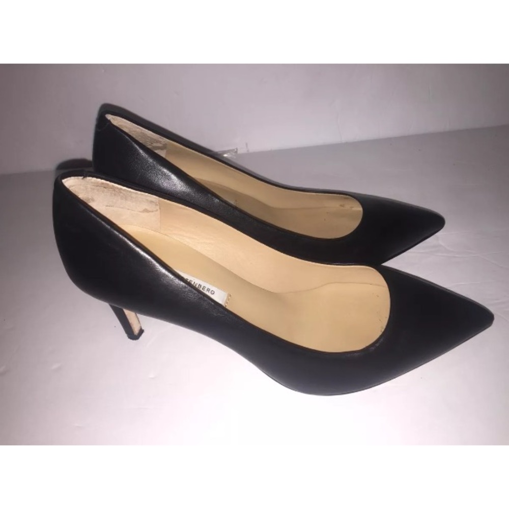 Diane Von Furstenberg Olee Nappa Pumps Size 7.5
